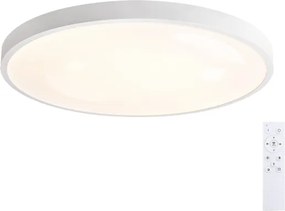 Brilagi - Lampada a LED dimmerabile GLASS POOL DOUBLE LED/80W/230V 60 cm bianca + telecomando