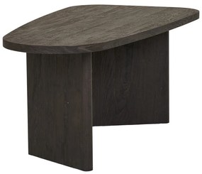 Tavolino da salotto marrone scuro 50x100 cm Melo – House Nordic