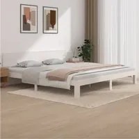 Giroletto Bianco in Legno Massello di Pino 200x200 cm cod mxl 52922