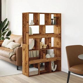 Divisorio Stanza Legno Antico 100x33x156,5 Cm İn Truciolato /
