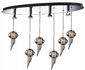 ITALUX MD115824-6PLUS4L O - Lampadario a sospensione con filo CARLO 10xG4/20W/230V