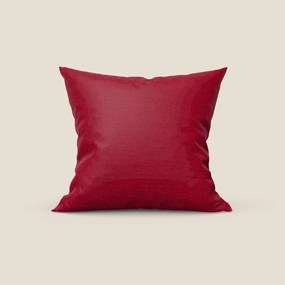 Honey cuscino disponibile in diversi colori realizzato in tessuto simil cotone impermeabile T13 rosso