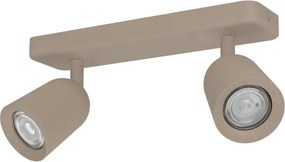 Eglo 902344 - Faretto CAMALDOLI 2xGU10/10W/230V beige