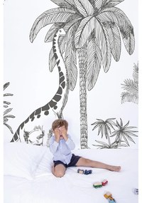 Carta da parati per bambini 400 cm x 248 cm Jurassic Period - Lilipinso