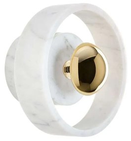 Tom Dixon - Stone Applique da Parete White/Gold