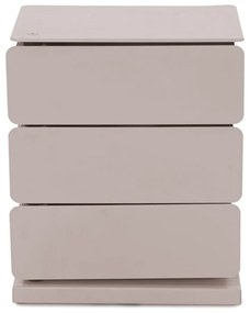 Cassettiera grigio tortora in metallo 37x45x26 cm Joey – Spinder Design