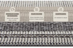 Tappeto grigio per esterni 155x235 cm Clyde Cast - Hanse Home