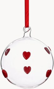 Set di 4 palline di Natale in vetro Christal