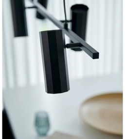 Nordlux - Lampadario a sospensione con filo ALANIS 4xGU10/15W/230V nero