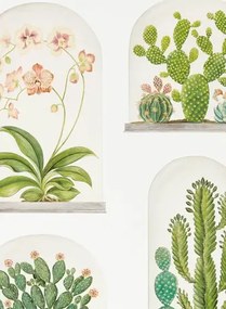 Tapete Terrariums von Sanderson - Chalk/ Green