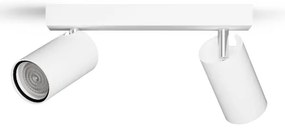 Philips - Luce Spot da bagno IDRIS 2xGU10/5W/230V IP44 bianco