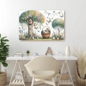Quadro su tela – Mondo magico sotto l’albero dei sogni