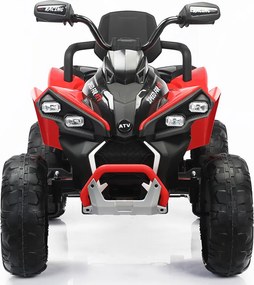 Quad Elettrico per Bambini ATV Safari Gold 24V fino a 60 kg con Telecomando Rosso...
