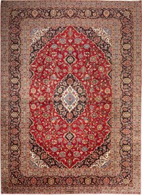 Kashan Tappeto persiano 250 x 350 Rosso (Iran) Annodato A Mano