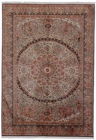 Cashmere Silk Tappeto orientale 240 x 170 (Indian) Annodato A Mano
