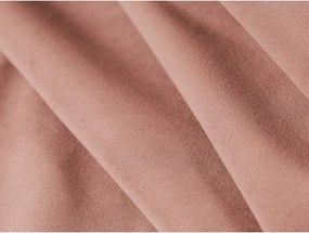 Cuscino per divano rosa con rivestimento in velluto Kemi – Cosmopolitan Design