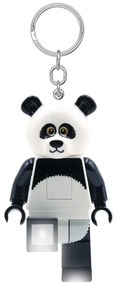 Portachiavi bianco e nero con torcia Iconic Panda - LEGO®