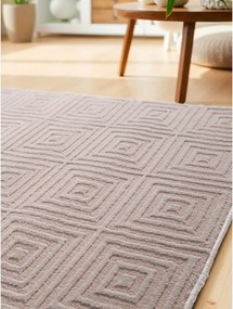 Passatoia beige 80x240 cm Perles Tourmaline – Elle Decoration