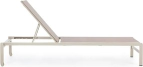 Lettino In Alluminio Impilabile Con Ruote Konnor Rastin Bizzotto