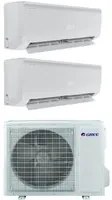 Climatizzatore Condizionatore Gree Dual Split Inverter serie BORA PLUS 9+9 con GWHD(14)NK6OO R-32 Wi-Fi Optional 9000+9000