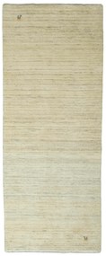 Gabbeh Tappeto persiano 80x200 Beige (Iran) Annodato A Mano