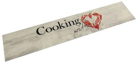 Tappeto Da Cucina Lavabile Cucinare 60x300 Cm İn Velluto /
