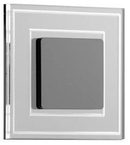 LDST KE-01-CB-BC8- Illuminazione LED per scale KELLY 8xLED/1,2W/230V nero lucido