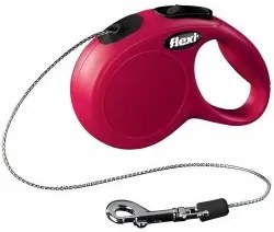 Guinzaglio per Cani Flexi New Classic 3 m Rosso Taglia XS