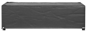 Copertura mobili giardino 8 occhielli 125x70x35 cm rettangolare
