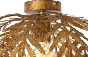 Plafoniera vintage oro rotonda 45cm - Botanica