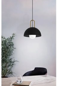 Eglo 99693 - Lampadario su corda  CALMANERA 1xE27/40W/230V nero