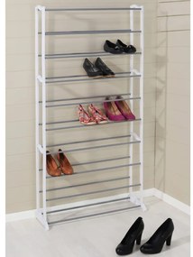 Scarpiera A Forma Donda Per 40 Paia Bianca /