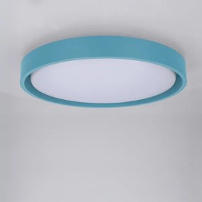 Brilagi-LED Plafoniera dimmerabile MATTEO LED/48W/230V 3000-6500K Ø 41 cm turchese + telecomando
