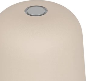 Eglo 901881 - Lampada da tavolo ricaricabile a LED dimmerabile per esterni MANNERA-S LED/1,8W/5V IP54 crema