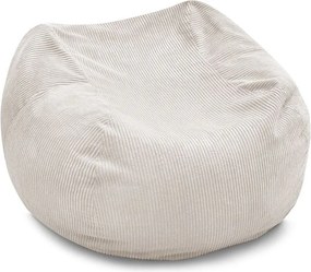 Puof a sacco color crema Voltaire – Bobochic Paris