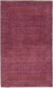 Loribaft Tappeto 150 x 90 Rosso (Iran) Annodato A Mano