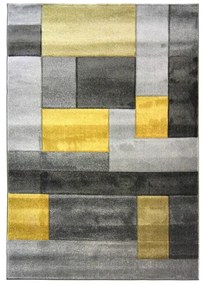 Tappeto giallo/grigio 80x150 cm Cosmos - Flair Rugs