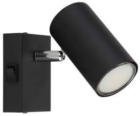 Globo 57911-1B - Faretto da parete ROBBY 1xGU10/25W/230V nero