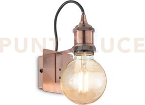 Frida applique in metallo rame 1 luce attacci e27