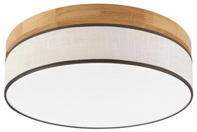 Brilagi - Plafoniera LED BELLADONNA LED/36W/230V Ø 40 cm crema/rovere