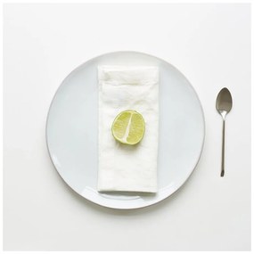 Set di 2 tovaglioli in lino bianco White - Linen Tales