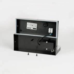 Brilagi - Applique da esterno LED TESSI LED/10W/230V nera IP54