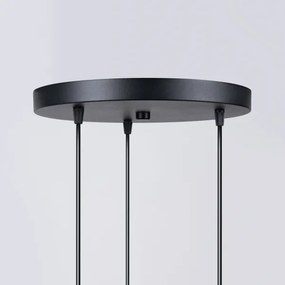 Sollux SL.1359 - Lampadario a sospensione con filo HYPERION 3xG9/8W/230V nero