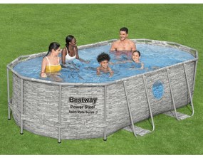 Set Piscina Power Steel 427x250x100 Cm /