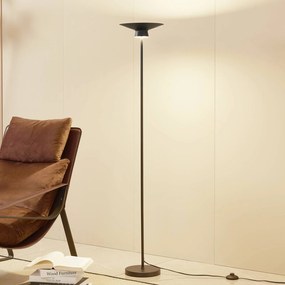 Lampada da terra a LED Norvind Lindby, Nero, Soggiorno / Sala da pranzo, Metallo, Moderno, Lampada LED da terra
