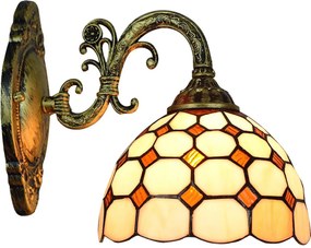 Brilagi - Lampada da parete in stile Tiffany DORAN 1xE27/40W/230V