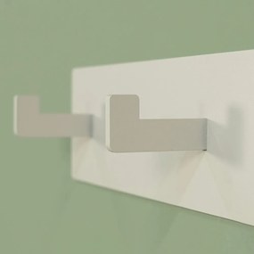 Attaccapanni da parete grigio tortora in metallo 50 cm Leatherman – Spinder Design