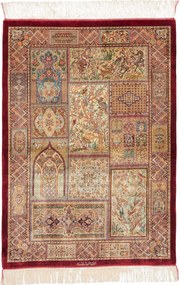 Ghom Tappeto 80 x 120 (Iran) Annodato A Mano
