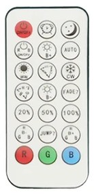 Brilagi - Lampada LED RGB dimmerabile ULTRA SLIM 18W 230V Ø30 cm nera+DO