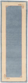 Nepal Tappeto 250 x 80 Blu (Nepal) Annodato A Mano
